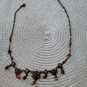 01 brown necklace